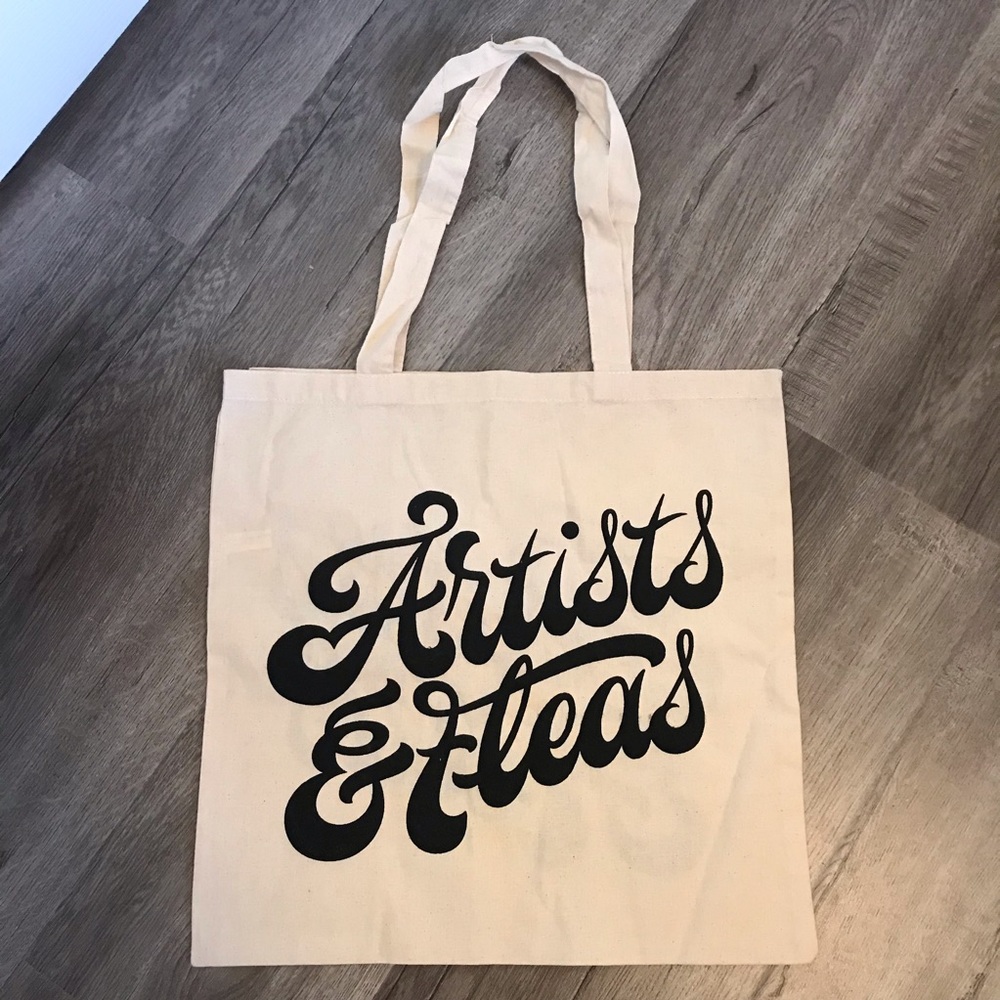 Graphic Print Reusable Tote